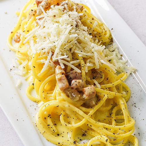 Pasta a la Carbonara – La Parisienne