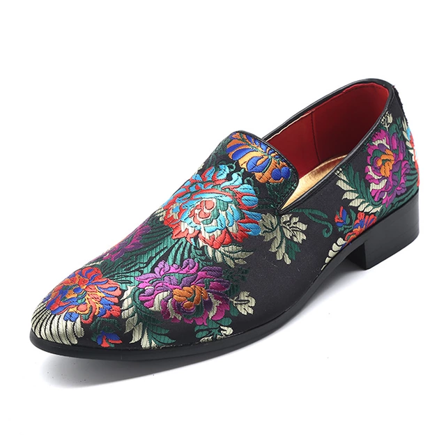 Pastel Floral Loafers – Lode Foal Cobblers