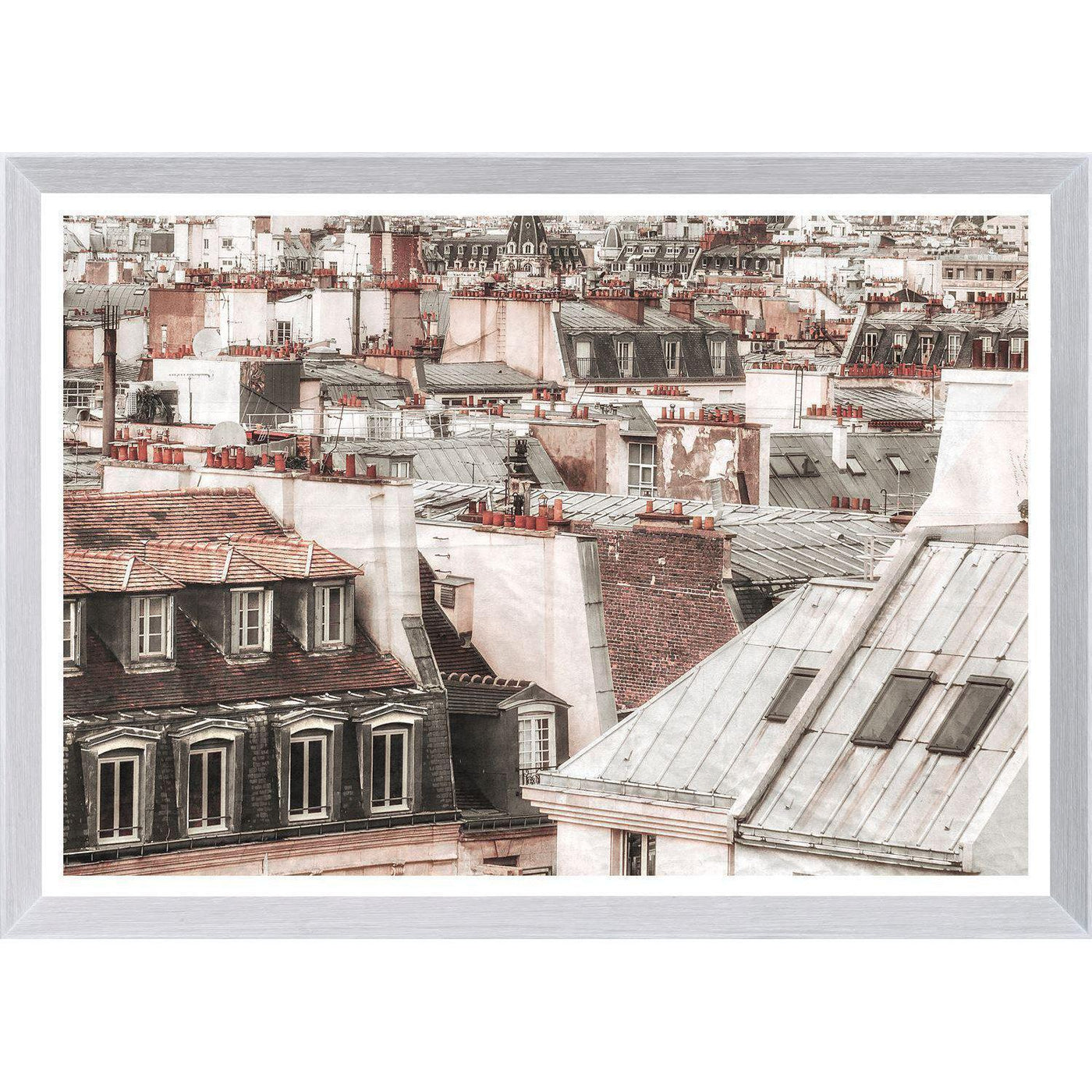«Terra Cotta Rooftops-Paris II»