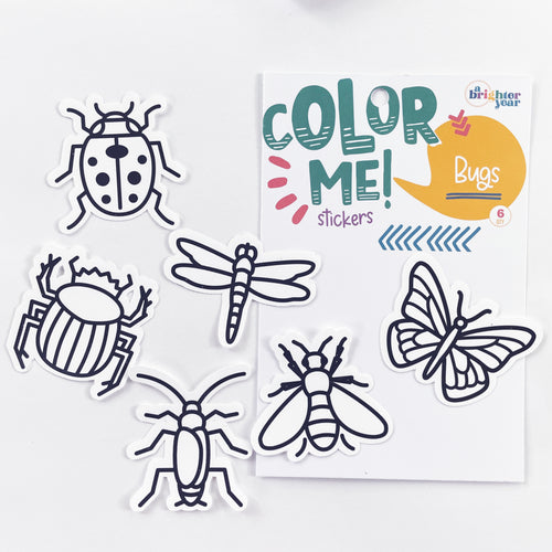 Color Your Own Texas Wildflowers Stickers – A Brighter Year