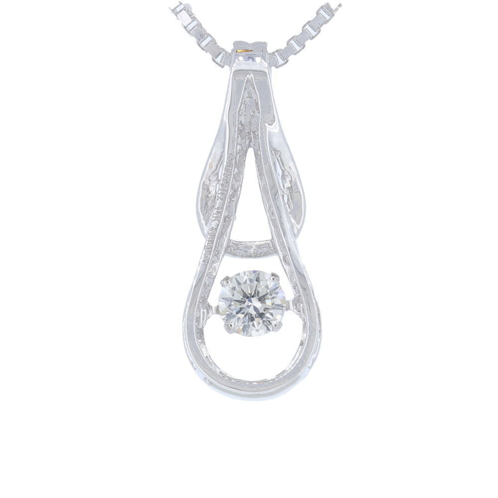 rocking diamond pendant