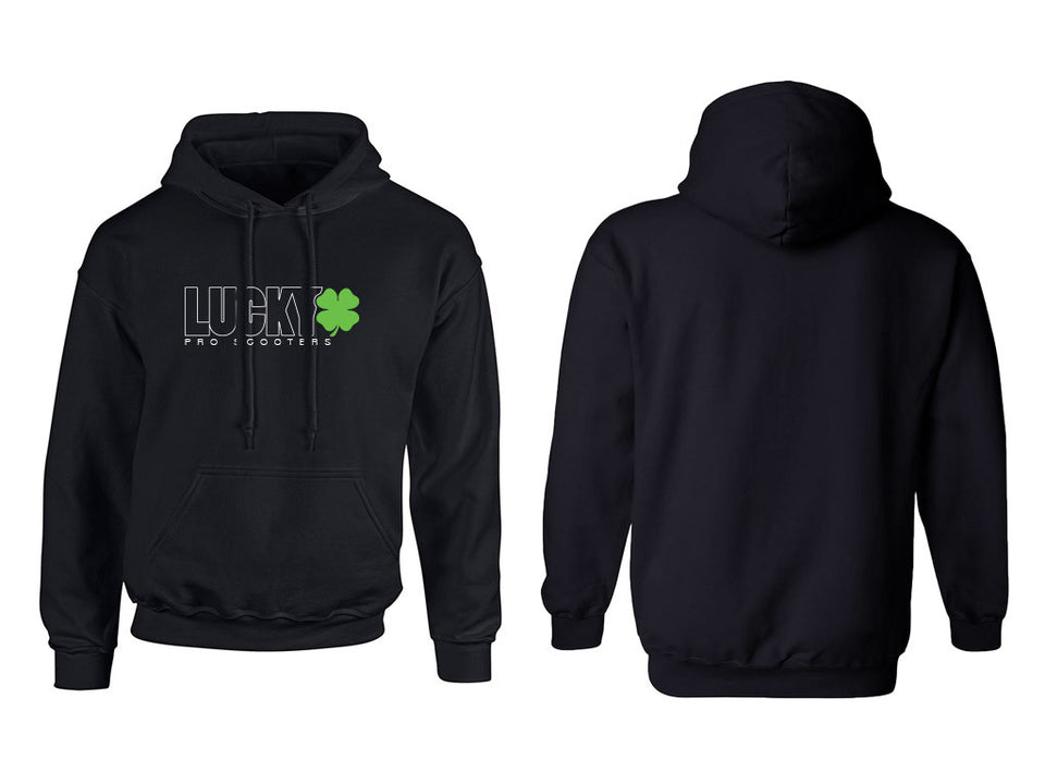 Download Lucky Youth Outline Logo Hoodie - Lucky Scooters