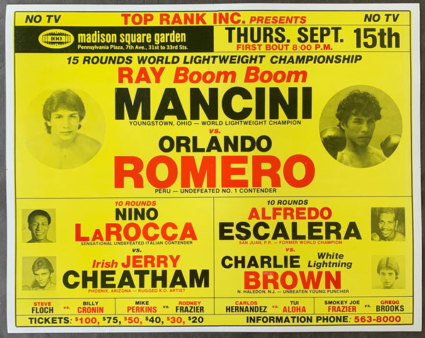 Boom Boom' Mancini promotes Ohio boxing, recalls career and Kim fight