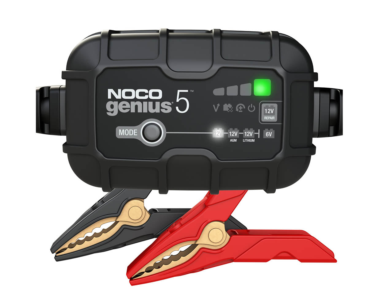 NOCO GENIUSPRO25, 25A Fully-Automatic Professional Smart Charger, 6V, 12V  and 24V Heavy-Duty Car Battery Charger & GC004 X-Connect 3-Meter Extension