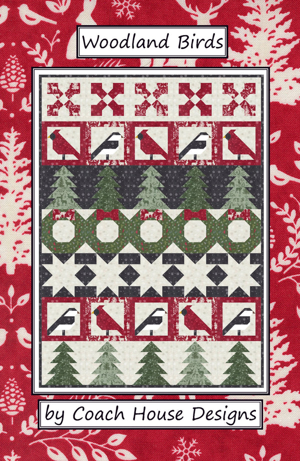 RESERVATION - Woodland Winter Winter Forest Quilt Kit by Deb Strain – Happy  Little Stitch Shop