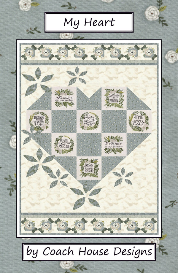 Hope Blooms Quilt Pattern | Lavender Lime Designs #DLL-201