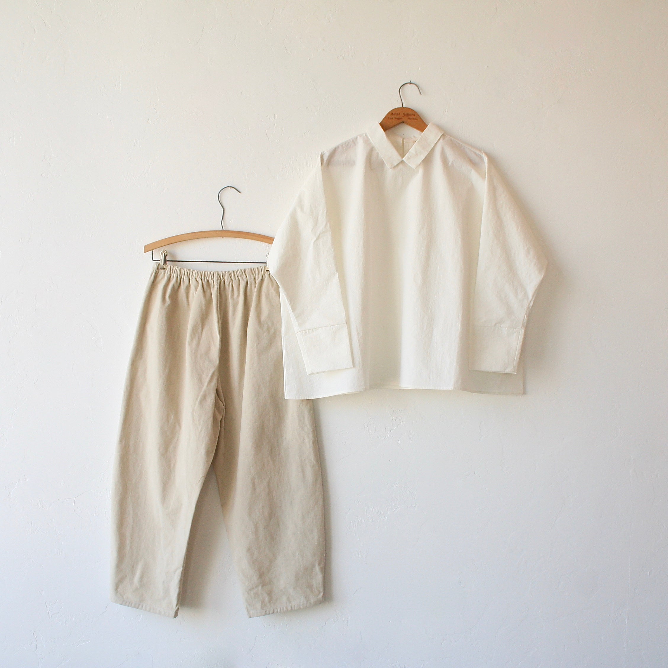 Apuntob Collar Shirt - Milk