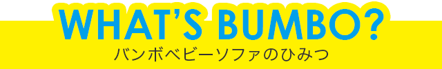 WHAT'S BUMBO? バンボベビーソファのひみつ