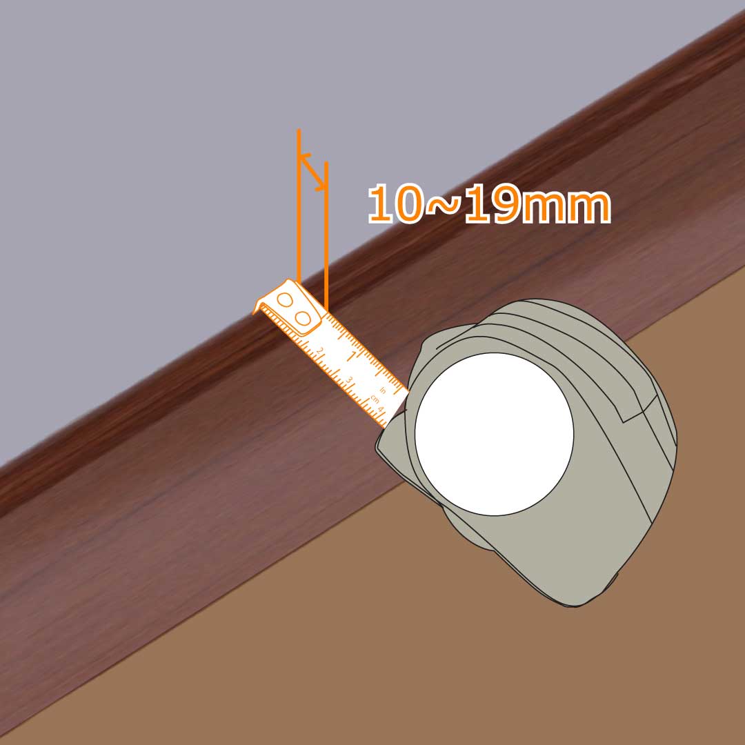 対応巾木のサイズ