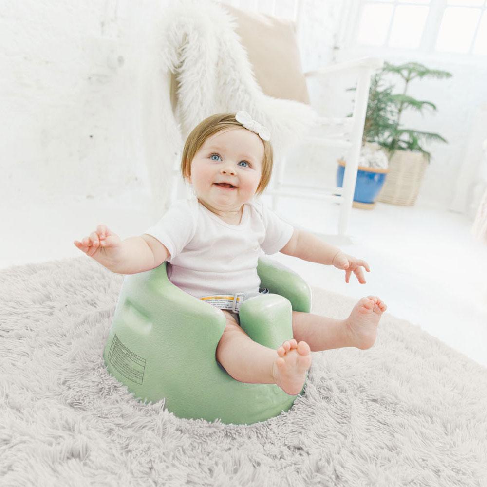 美品 バンボ Bumbo グレー ライトグレー サンドベージュ - ベビー用家具