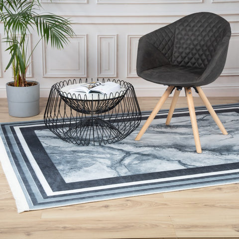 marble machine washable rug