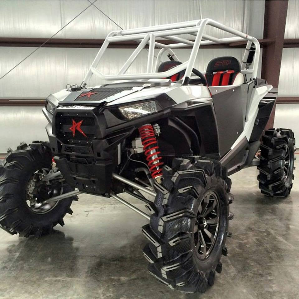 Pour can am Pour Polaris RZR 800 900 1000 pour Yamaha UTV Rétroviseur  Antichoc Rétroviseur Accessoires w/1.75 2 Cages - AliExpress