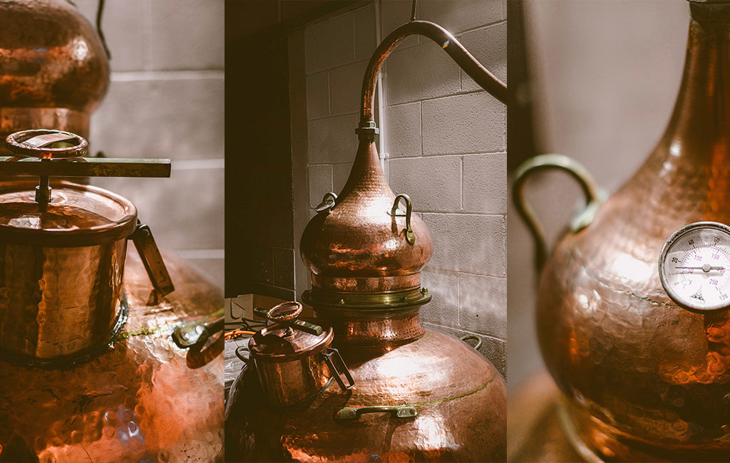 Exeter Gin cooper stills for small batch gin. Come and see our Gin school and Tour our Family run award winning distillery in Devon.  