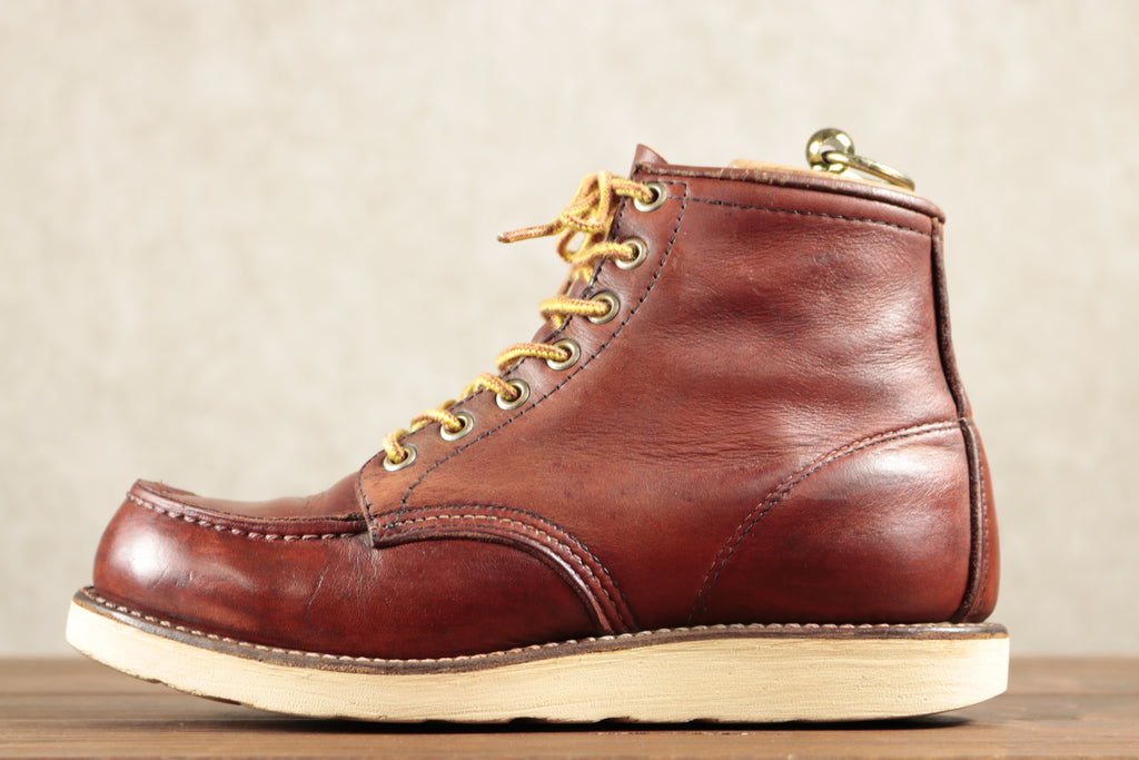 デウス エクスマキナ RED WING/8875/US4/22cm/99年製/犬タグ/レッド