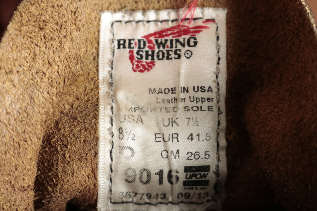 中古/USED】RED WING レッドウィング / #9016 ベックマン シガー
