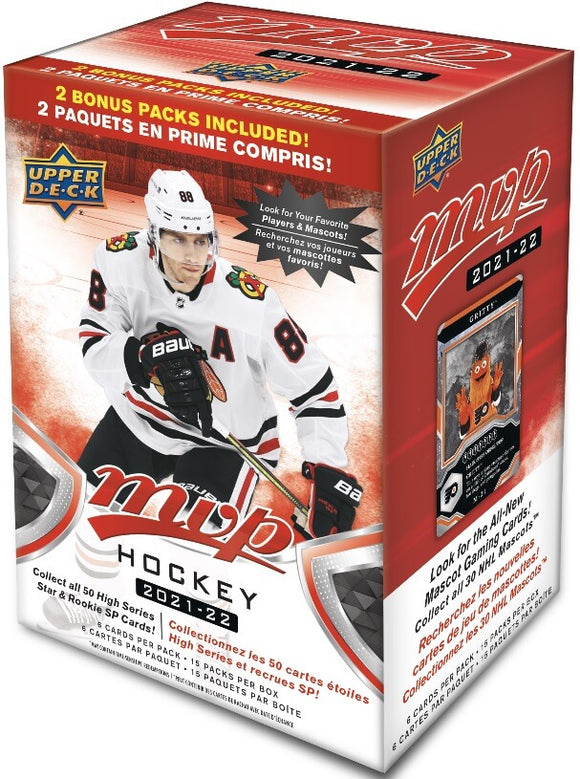 2021-22 Upper Deck MVP Hockey Blaster Box - Collector's Avenue