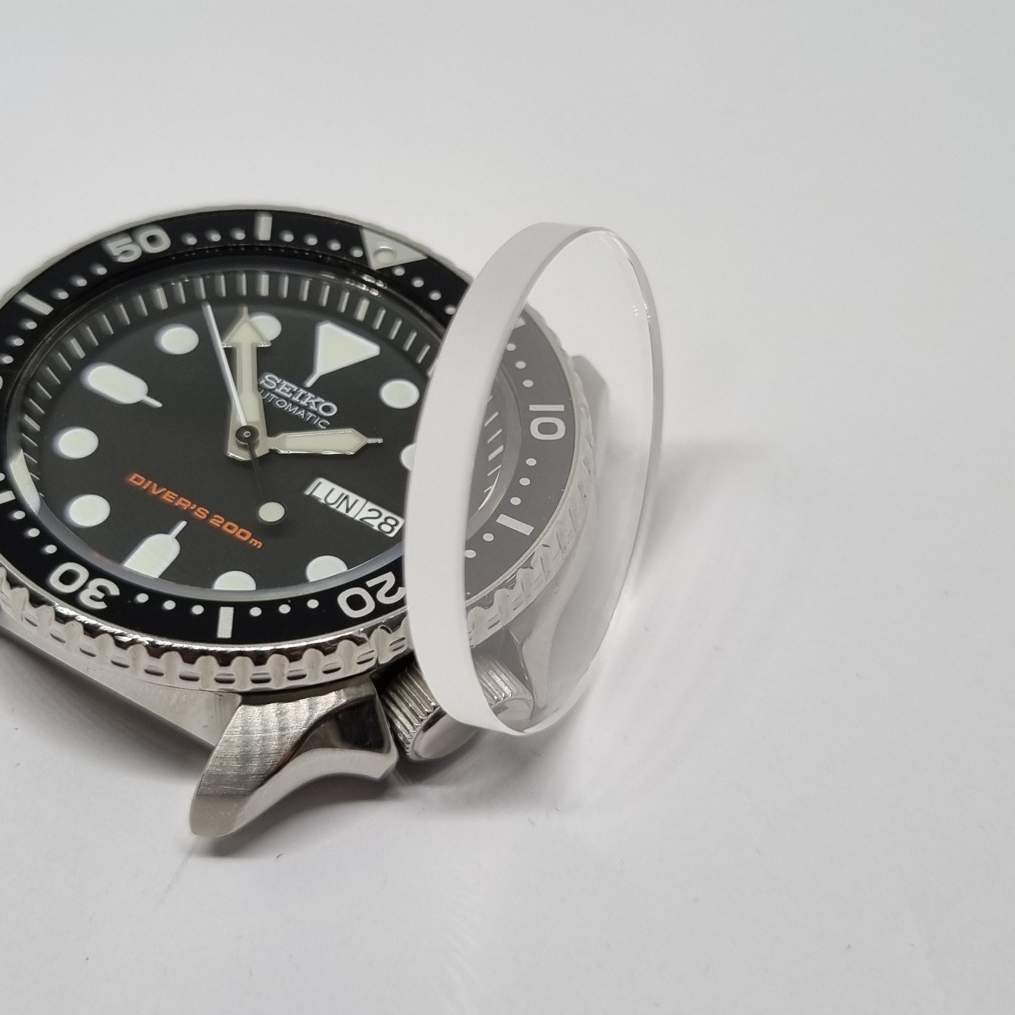 CRS003 Flat Sapphire Crystal for SKX007 / SRPD – Mod Mode Watches