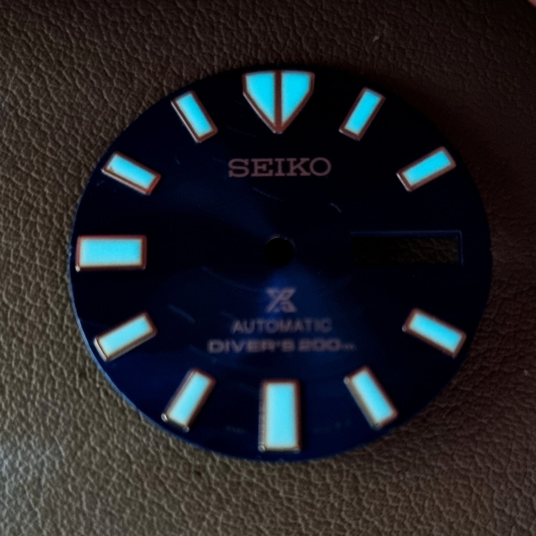 DIA114 OEM SEIKO MONSTER SRPE09 SAVE THE OCEAN DIAL – Mod Mode Watches