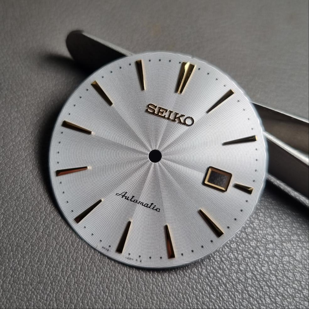 DIA166 SEIKO SRP704 OEM Guilloche-Style Dial – Mod Mode Watches