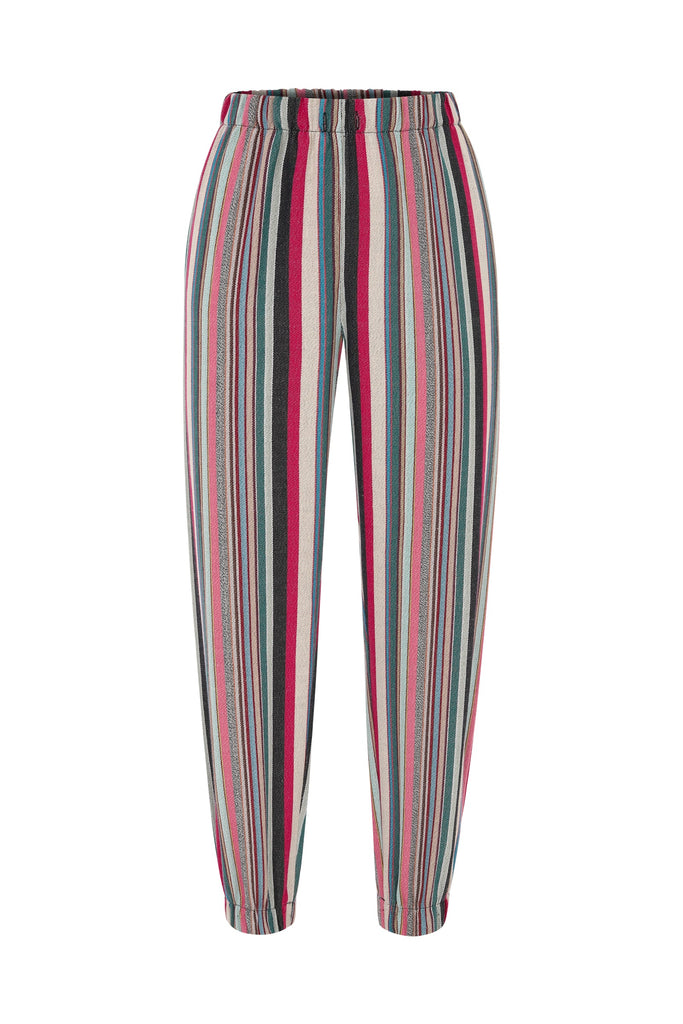 RICA - Knitted Multicolor Pants With Elastics 