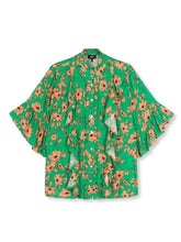 Afbeelding in Gallery-weergave laden, Alix the Label Naive Flower Blouse Bright Green

