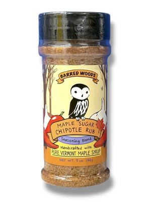 Maple Sugar Chipotle Rub - Barred Woods Maple