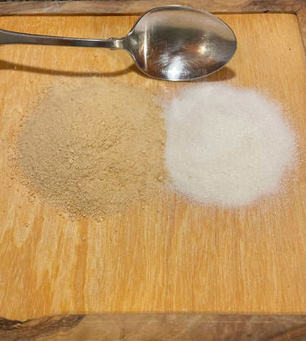 maple sugar versus white sugar