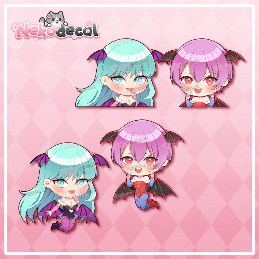 anime car stickers-Anime Peeker Sticker Anime Car Stickers Anime Eyes Cute  Car Stickers-StreetSamuraiz