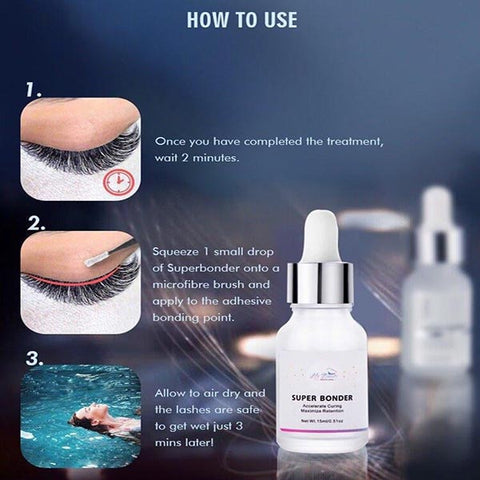 How to use lash bonder