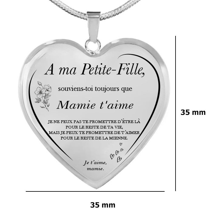 Collier A ma Petite Fille