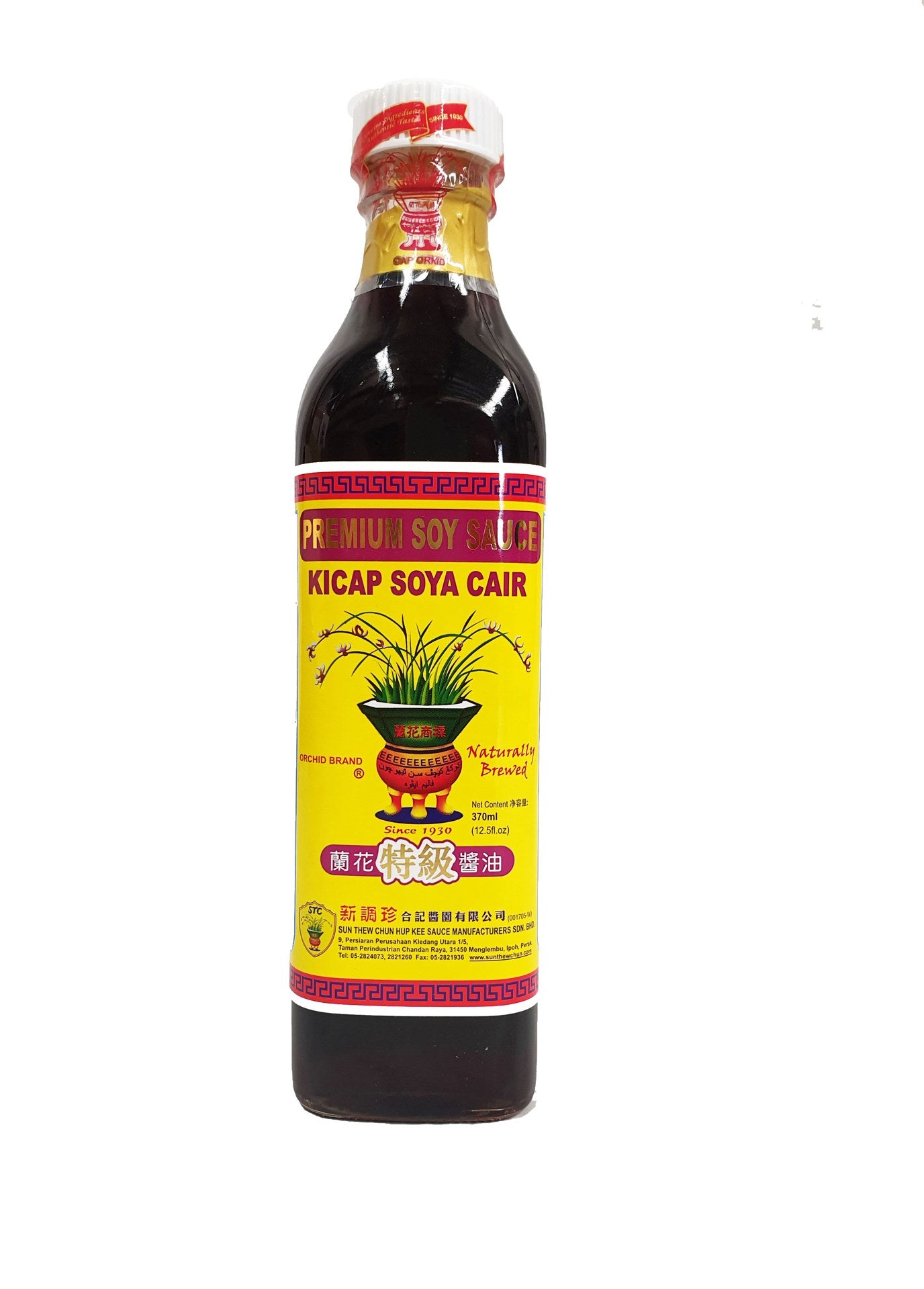 Orchid Brand Premium Soy Sauce 370ml – Just Go Shop