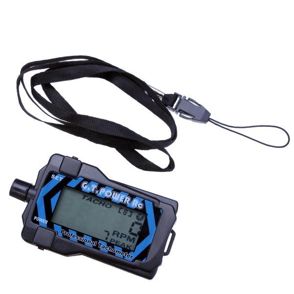 G.T. POWER Professional RC Tachometer RPM Reader for 2-9 Blades Propel