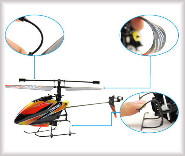 ☆WL V911 2.4G 4CH RC helicopter (With transmitter)