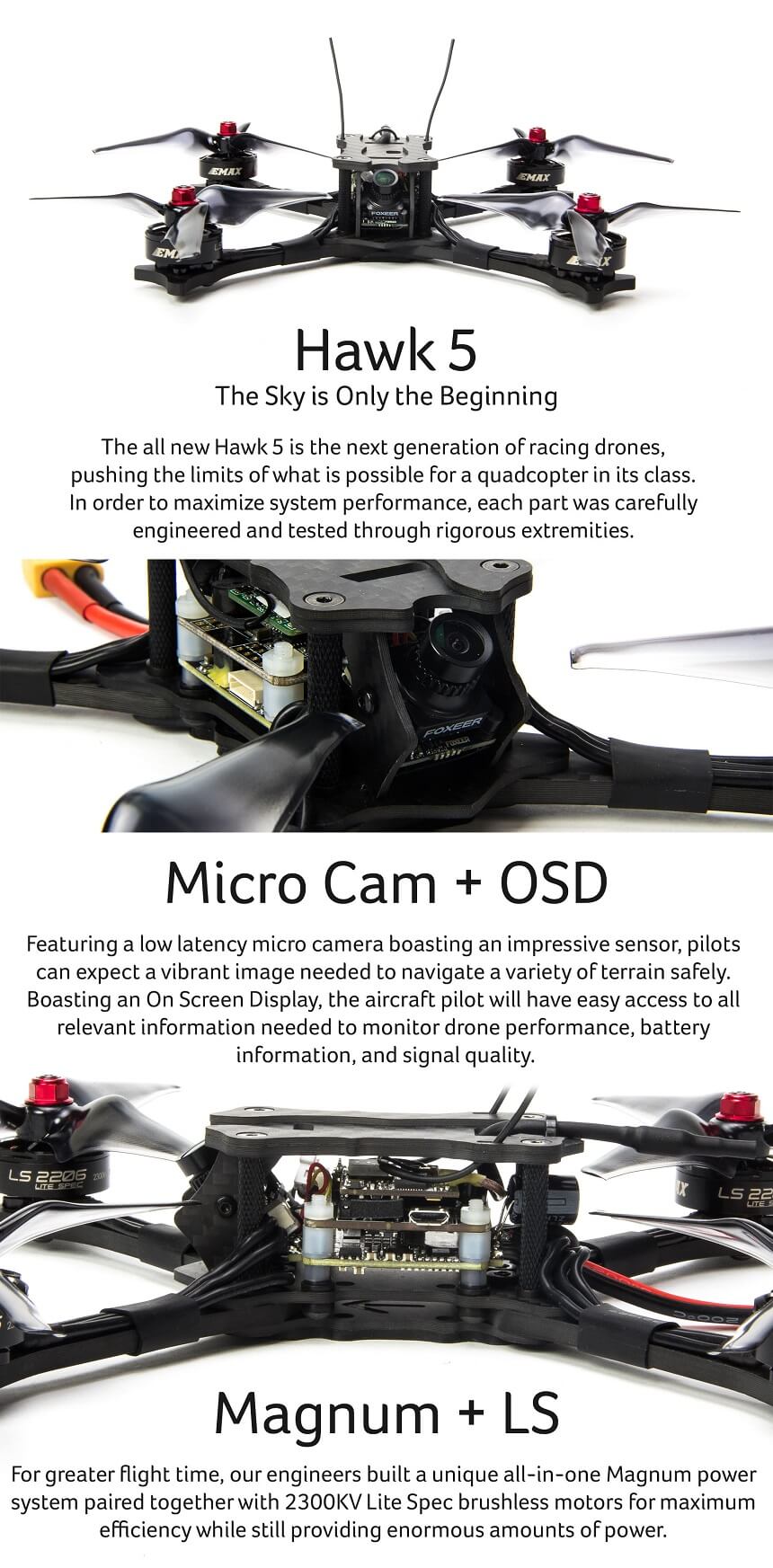 One of the FASTEST FPV Drones! Emax Hawk Pro - Top Speed Video - GoPro  Mount 