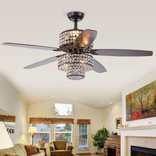 Load image into Gallery viewer, Tierna 52 inches Indoor Bronze Finish Remote Controlled Ceiling Fan
