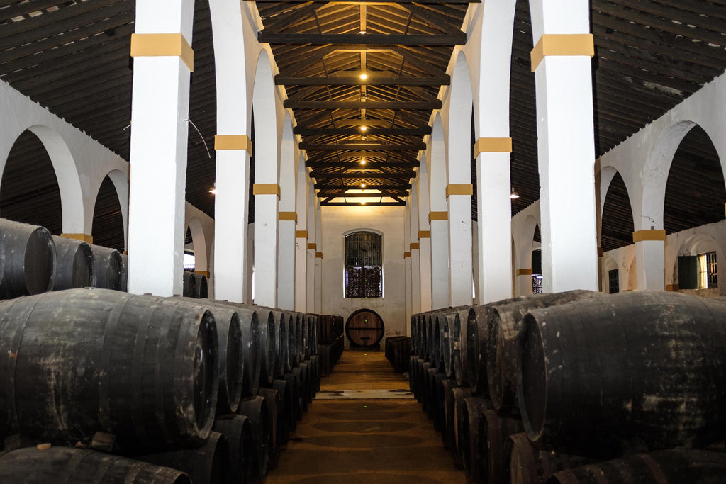 The Bodega of Fernandez-Gao 1750 in Jerez de la Frontera