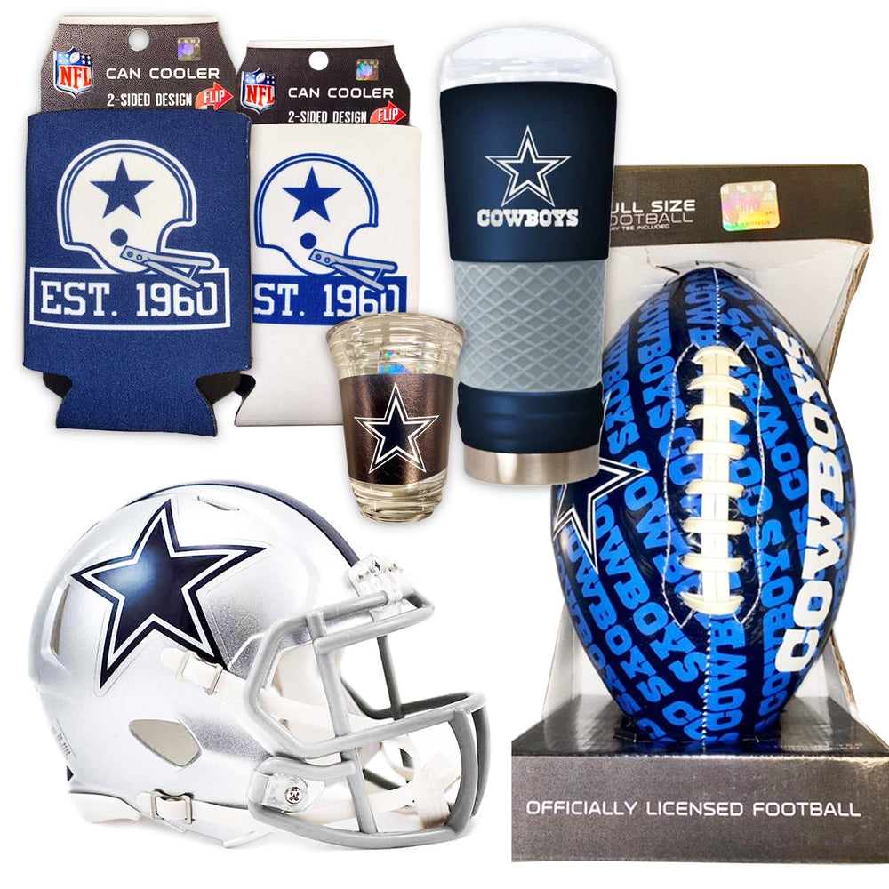 Dallas Cowboys 1976 Throwback Replica Mini Helmet w/ Z2B Face Mask