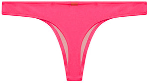 Neon Coral Banded Brazilian Thong Bottom – DOLL Swimwear