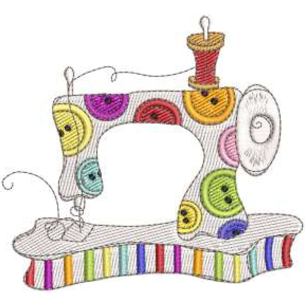 Sew Curious! 1 Embroidery Machine Design Collection – Loralie Designs