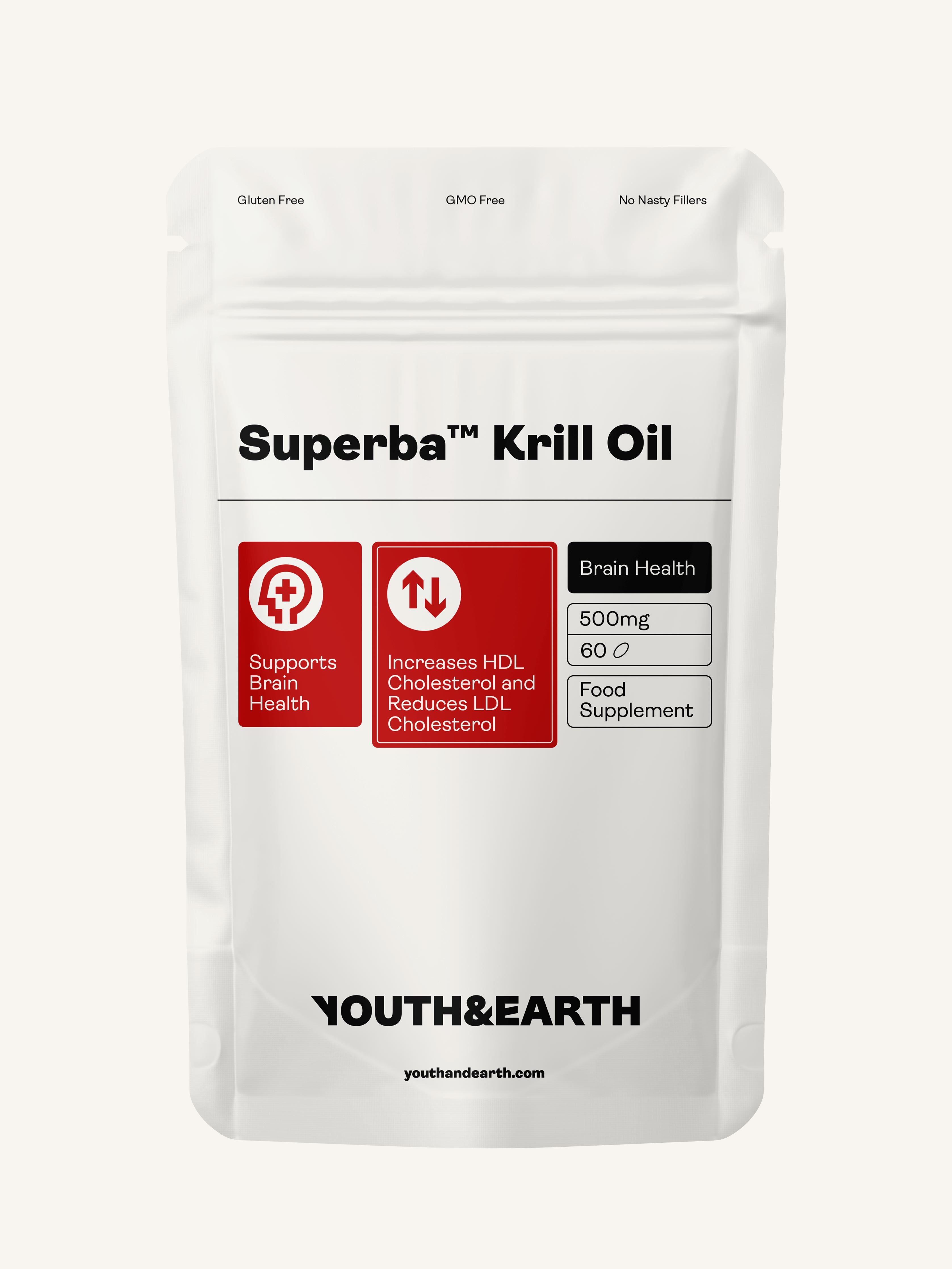 Superba  Krill Oil – 500mg x 60 Softgels