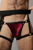 Double Strap Jockstrap - Scarlet