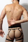 Double Strap Jockstrap - Silver