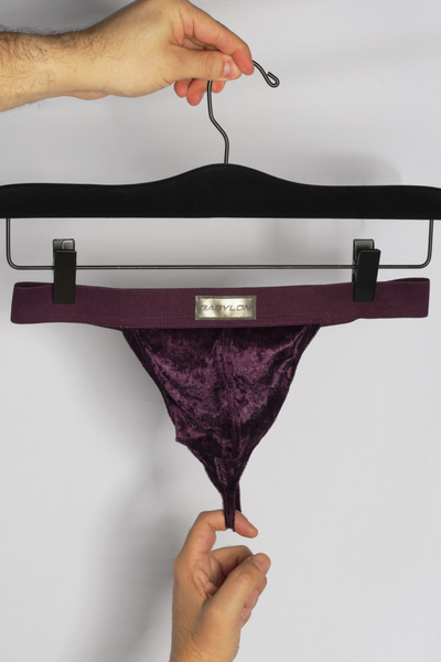 Sport Thong - Eggplant