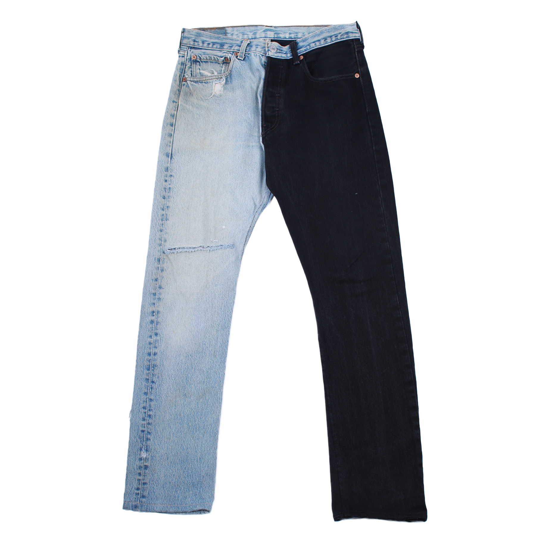 levis two tone jeans