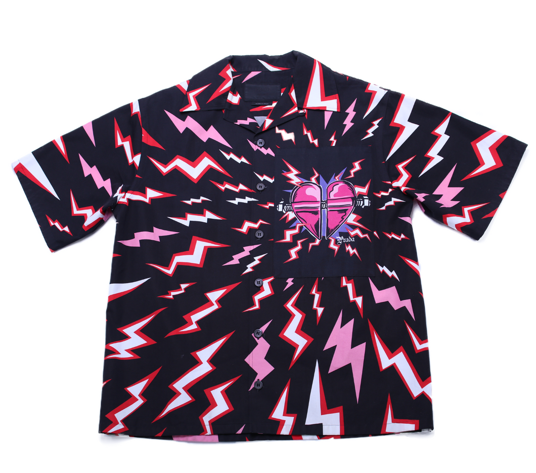 prada lightning bolt shirt