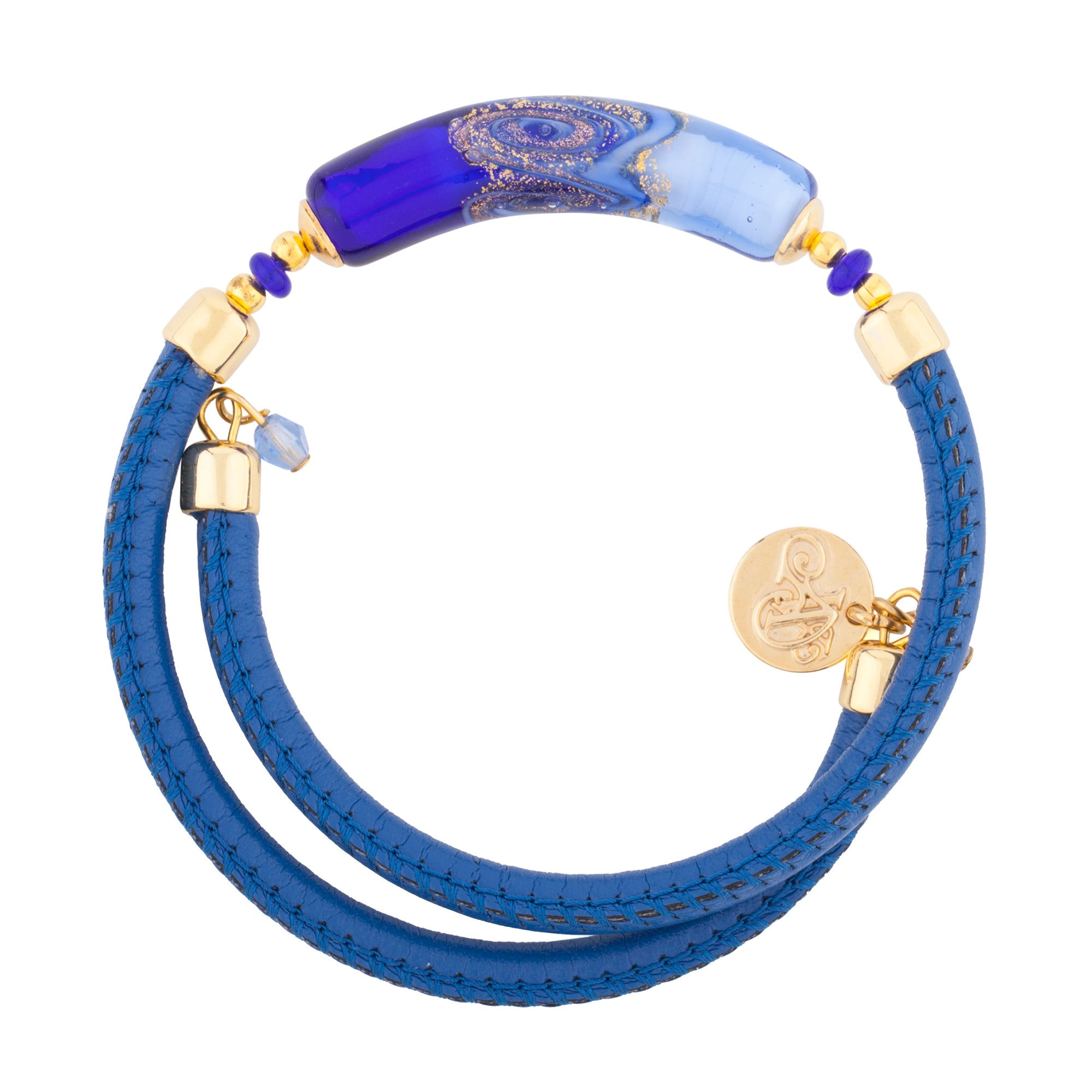 Murano Blue Armilla - Armband