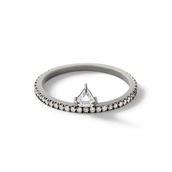 Fred Paris Stackable Success 18K White Gold and Diamond Ring — DeWitt's  Diamond & Gold Exchange