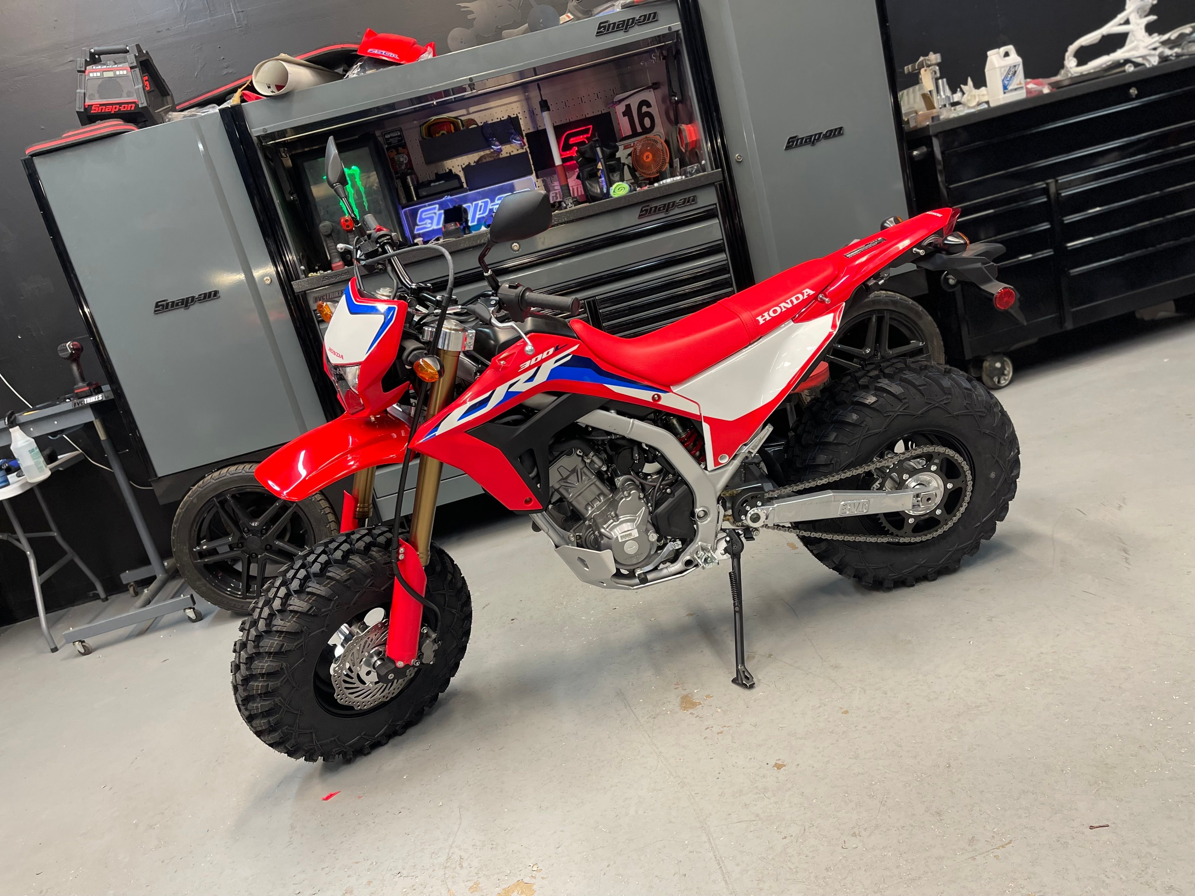 CRF125F Big Wheel Kit – BVC Big Wheels