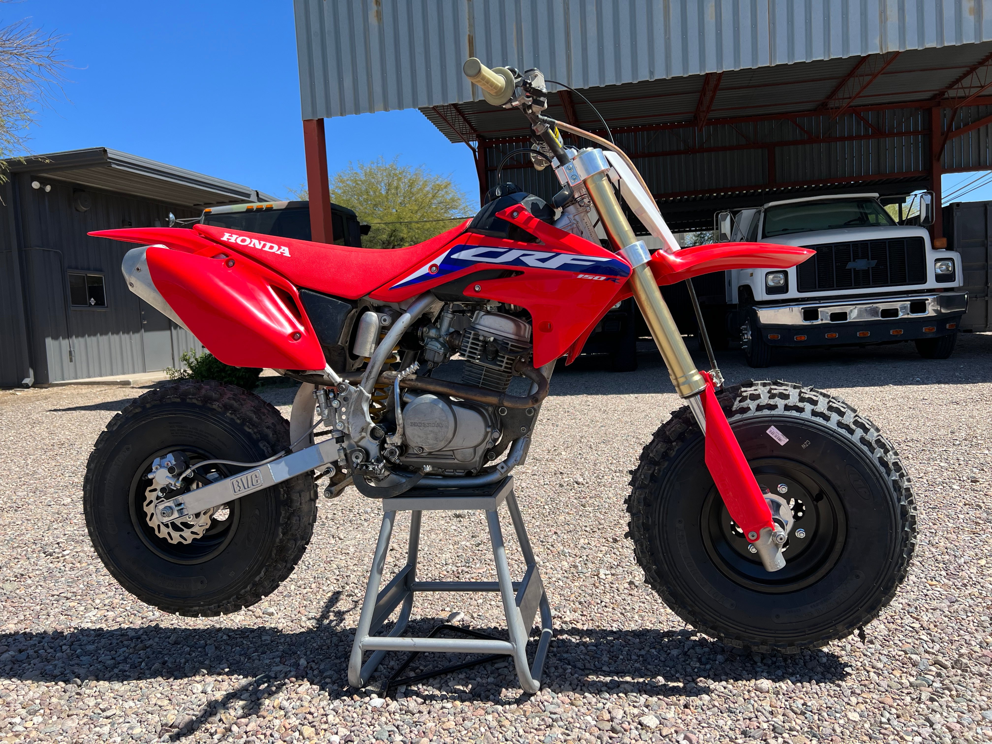 CRF125F Big Wheel Kit – BVC Big Wheels