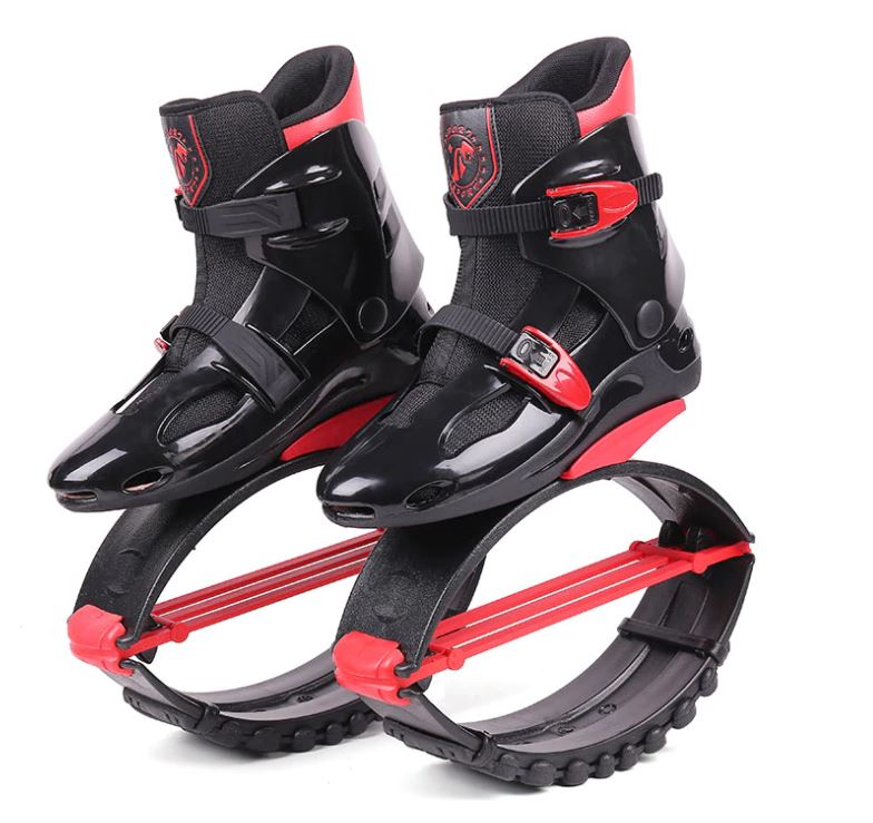 Kangaroo Jump Boots-Shoes Workout Jumpers Gen I Series Red Black ...
